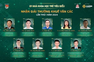 9 nhà khoa học tiêu biểu trong lĩnh vực khoa học xã hội và nhân văn nhận Giải thưởng Khuê văn các lần thứ nhất