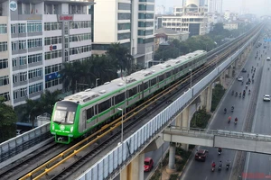 Hanoi Metro đã vận hành 109.000 lượt tàu an toàn