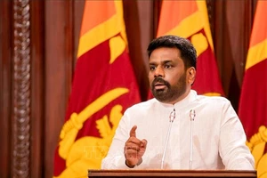 Tổng thống nước Cộng hòa xã hội chủ nghĩa dân chủ Sri Lanka Anura Kumara Dissanayake (Ảnh: TTXVN)