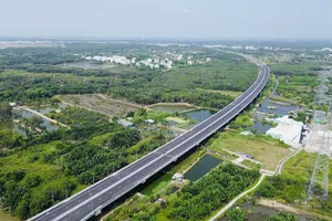 Tuyến đường cao tốc Bến Lức - Long Thành chuẩn bị được thu phí dịch vụ