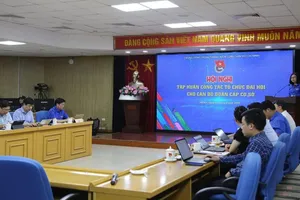 Hội nghị tập huấn trực tuyến toàn quốc về công tác tổ chức Đại hội Đoàn