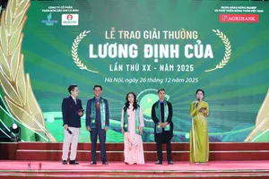 Lễ trao Giải thưởng Lương Định Của năm 2025