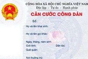 Quy định mới về mẫu thẻ căn cước công dân