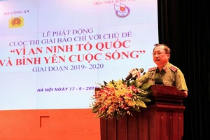 Phát động giải báo chí “Vì An ninh Tổ quốc và bình yên cuộc sống”