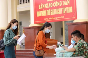 Gần 800 công dân hoàn thành thời gian cách ly khi trở về từ vùng dịch