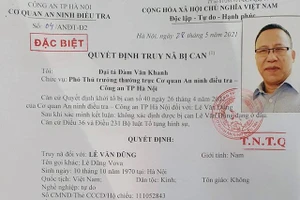 Truy nã đặc biệt Dũng Vova