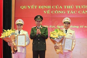 Bộ Công an có 2 tân Thứ trưởng