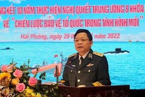 Tiếp tục xây dựng nền quốc phòng toàn dân trên biển