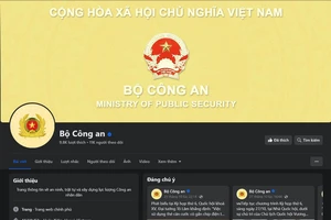 Bộ Công an mở thêm kênh thông tin trên nền tảng mạng xã hội facebook