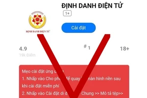 Xuất hiện ứng dụng VNeID giả mạo, người dân cần cảnh giác