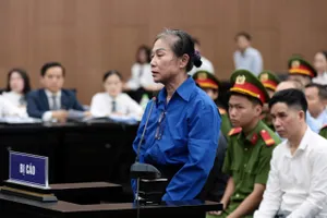 Bị cáo Hoàng Thị Thúy Lan tại phiên tòa