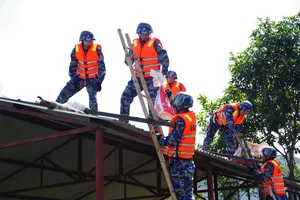 Quân đội sẵn sàng ứng phó bão Ragasa