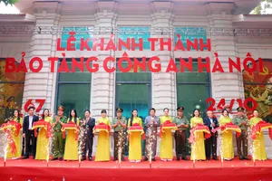 Khánh thành dự án cải tạo, nâng cấp Bảo tàng Công an Hà Nội