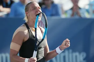 Tay vợt Kaia Kanepi.