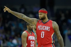 DeMarcus trong màu áo Pelicans