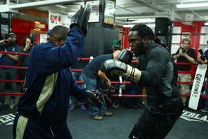 Bermane Stiverne (phải) đang đi ngược dòng võ lâm