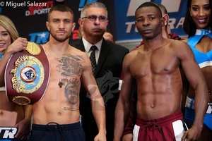 Vasyl Lomachenko va Guillermo Rigondeaux trước trận đấu lịch sử