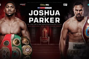 Anthony Joshua sẽ đấu với Joseph Parker vào ngày 31-3