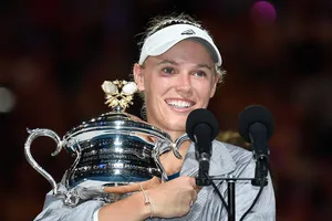 Wozniacki đã đăng quang ngôi vô địch đơn nữ của Australian Open năm nay