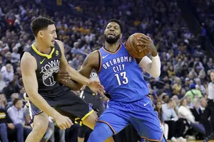 Paul Goerge chơi cực hay, giúp Thunder giành chiến thắng