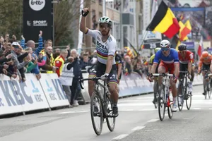Peter Sagan ở đích đến