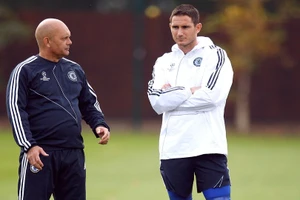 Ray Wilkins (trái) và FRank Lampard