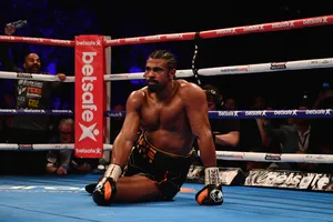 David Haye trong trận thua Tony Bellew hồi năm ngoái