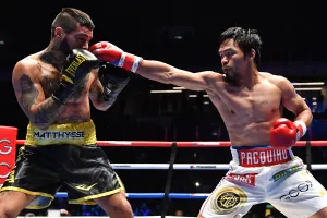 Quyền Anh: Hạ knock-out Matthysse, Pacquiao có trận thắng thứ 60