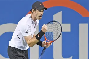 Andy Murray phấn khích sau chiến thắng