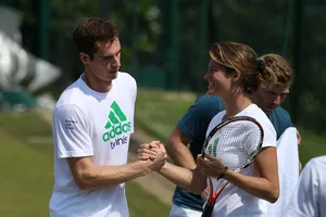 Mauresmo thời còn làm việc với Murray