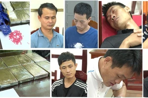 Phá đường dây ma túy lớn, thu giữ 10 bánh heroin, 22.000 viên ma túy