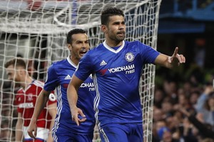 切爾西以3:0輕取米德爾斯堡隊。（圖片來源：互聯網）