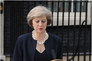 英國首相特蕾莎‧梅（圖片來源：互聯網）