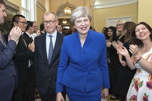 英國首相特雷莎‧梅會下台？（圖片來源：互聯網）