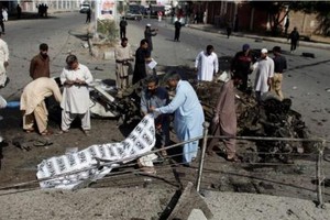 襲擊後現場（圖片來源：路透社）