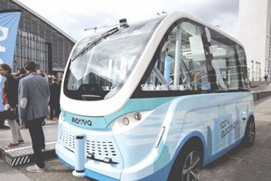 無人駕駛小巴（圖片來源：互聯網）