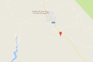 交通事故發生位置（圖片來源：Google Maps）