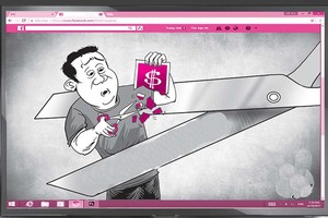 法律規定，剪碎錢幣上傳社交網，將受重罰。（圖片來源：互聯網）