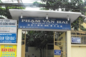 范文二學校（即啟秀華文中心）（圖片來源：Diadiem.com）