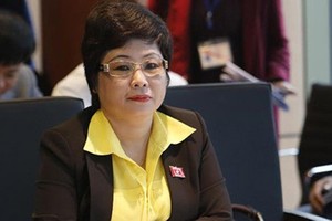 原國會代表朱氏秋娥（圖片來源：Vietnamnet）