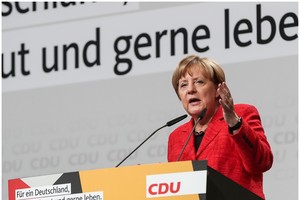 默克爾家中也收到恐嚇信。AP圖片