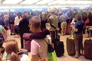 登機系統故障影響全球多國機場。（圖源：互聯網）