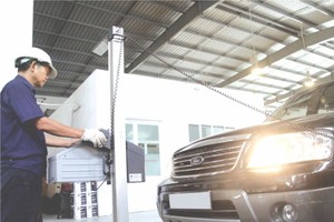 要求當行政違規車輛進行檢定。