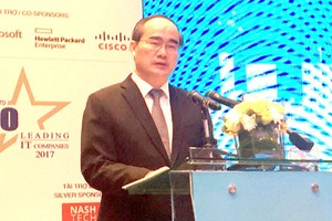 市委書記阮善仁致開幕詞。