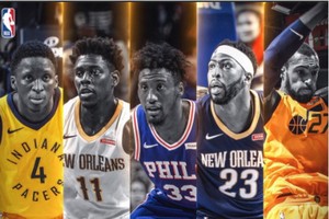 NBA最佳防守陣容。