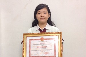 李美霈獲市級語文比賽一等獎。