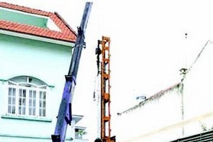 本市廬江堂何氏宗祠最近在平新郡新造坊57A號路13號、面積240平方米的福地上，正式動土興建新祠址。