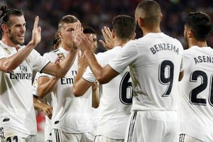 皇家馬德里主場3比0完勝羅馬。