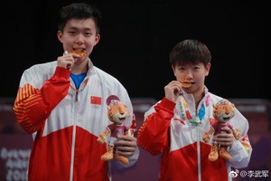 王楚欽與孫穎莎