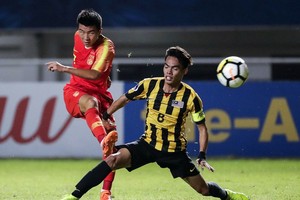 中國 2-0 勝馬來西亞。